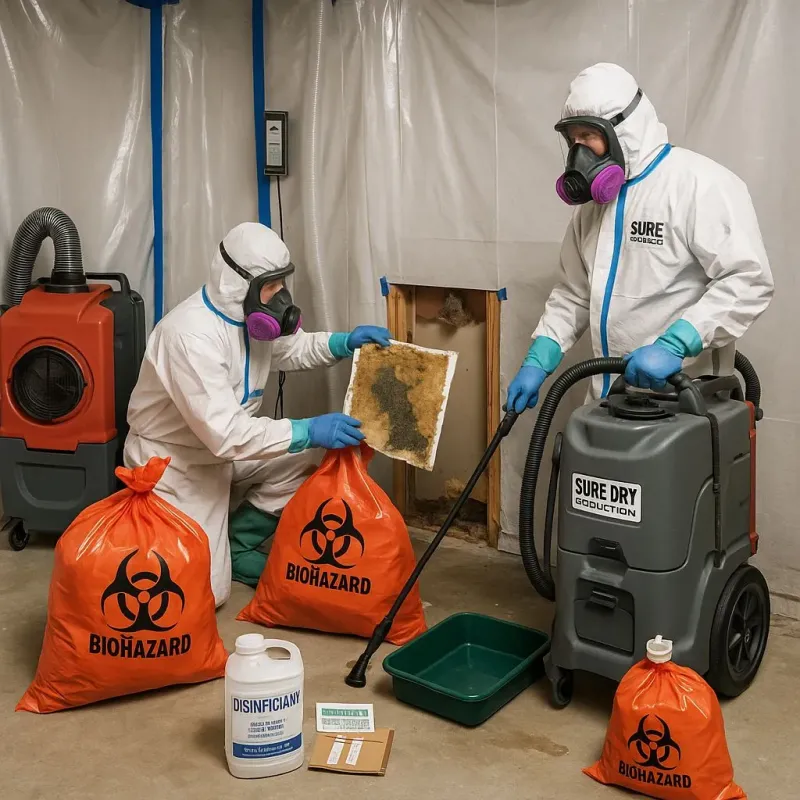 Contaminated Water Handling Protocols process in Yadkinville, NC