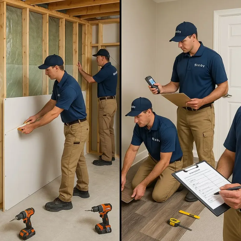 Repairs and Reconstruction process in Yadkinville, NC